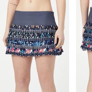 Lucky in love tennis skirt